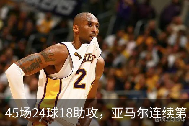 45场24球18助攻，亚马尔连续第三次捧起科帕奖